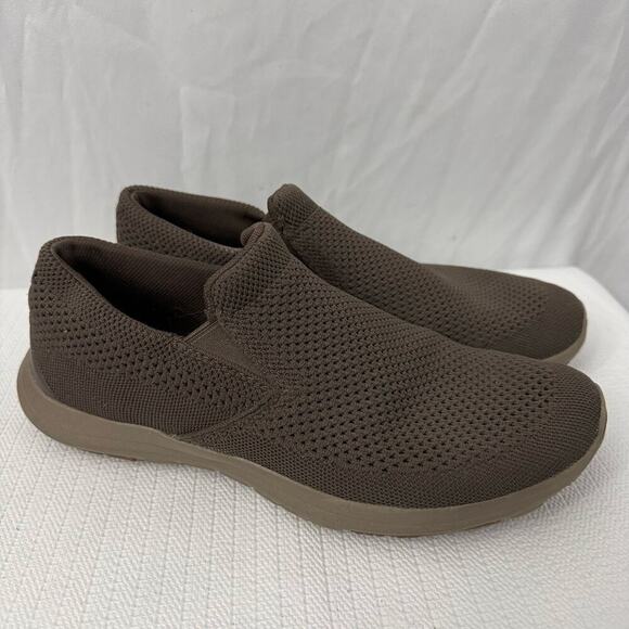 LL Bean Comfort Mocs Slip On Shoes Men's 9 M Brown Ventilated Sneakers - Picture 1 of 8